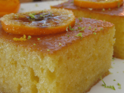 Orange Traybake 